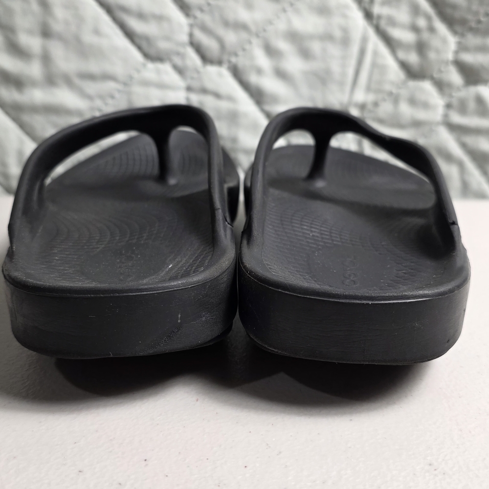OOFOS Ooriginal Recovery Comfort Sandal Flip Flop 
Size Mens 5
Womens 7
 Black - Picture 3 of 10